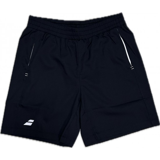 SHORTS BABOLAT PLAY - PRETO/BRANCO